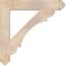Ekena Millwork Olympic Arts & Crafts Smooth Bracket, Douglas Fir, 5 1/2"W x 38"D x 38"H BKT06X38X38OLY03SDF - alternate 2